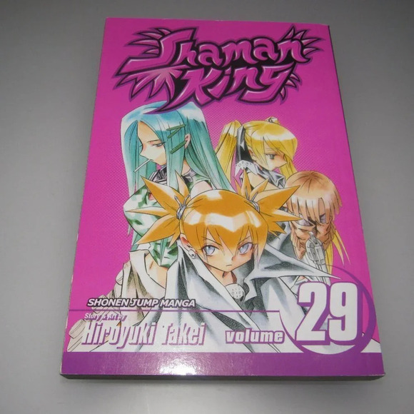 Hiroyuki Takei SHAMAN KING Shohen Jump Manga Vol 29~Rated Teen - Picture 1 of 3